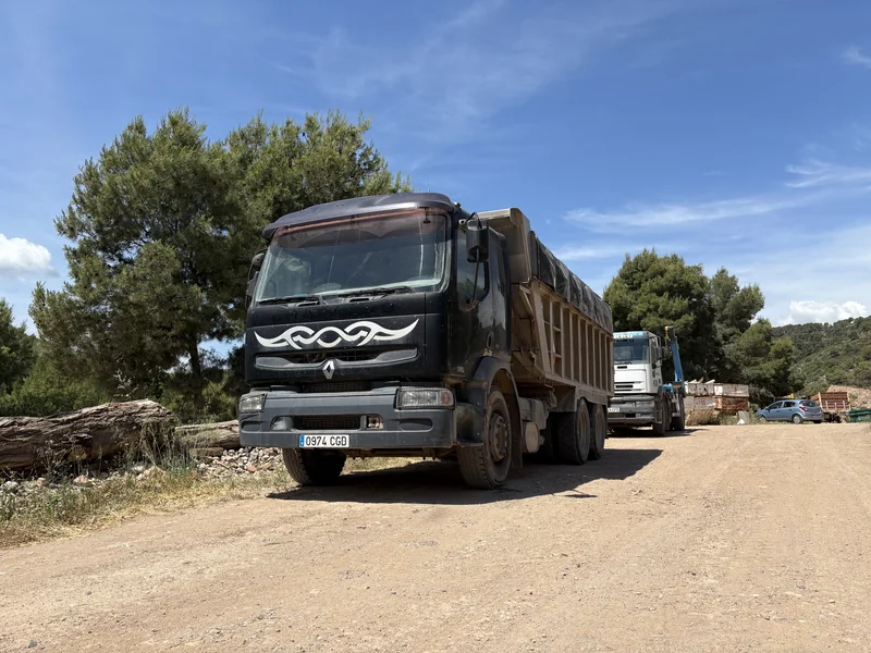 Camión de recogida de Reciclados Alto Palancia